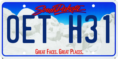 SD license plate 0ETH31