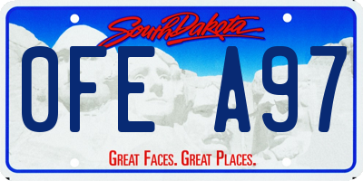 SD license plate 0FEA97