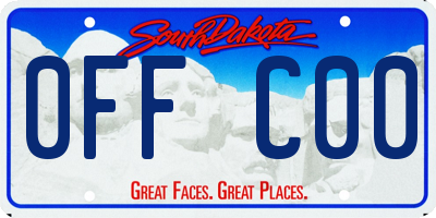 SD license plate 0FFC00