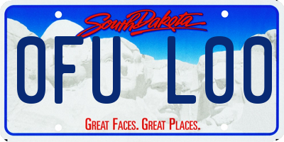 SD license plate 0FUL00