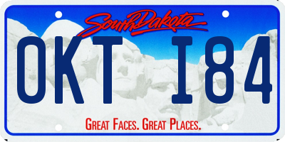 SD license plate 0KTI84