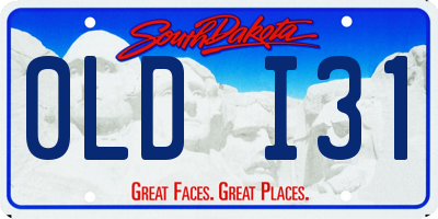 SD license plate 0LDI31
