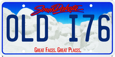 SD license plate 0LDI76