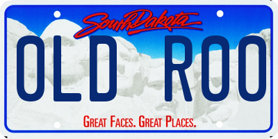 SD license plate 0LDR00