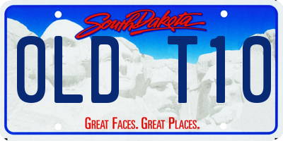 SD license plate 0LDT10