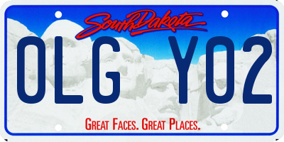 SD license plate 0LGY02