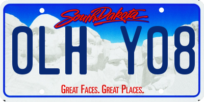 SD license plate 0LHY08