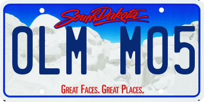 SD license plate 0LMM05