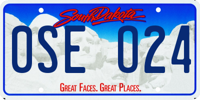 SD license plate 0SEO24