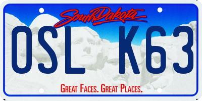 SD license plate 0SLK63