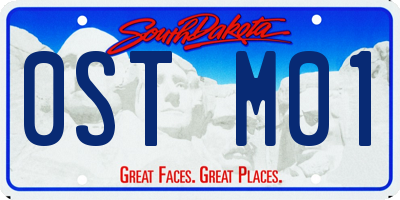 SD license plate 0STM01