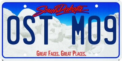 SD license plate 0STM09