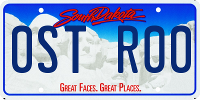 SD license plate 0STR00