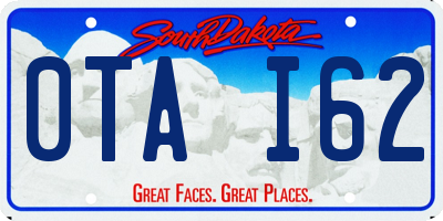 SD license plate 0TAI62