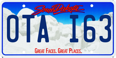 SD license plate 0TAI63