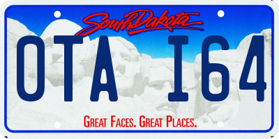 SD license plate 0TAI64