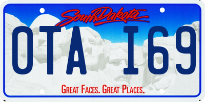 SD license plate 0TAI69