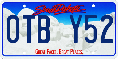 SD license plate 0TBY52