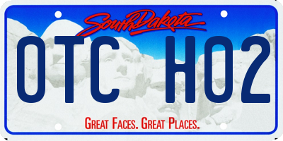 SD license plate 0TCH02