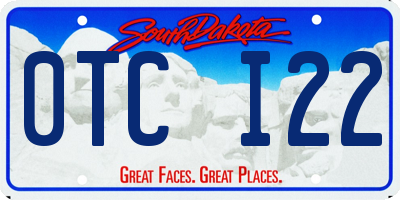 SD license plate 0TCI22