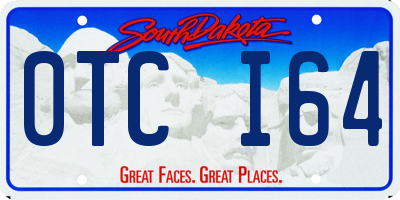 SD license plate 0TCI64