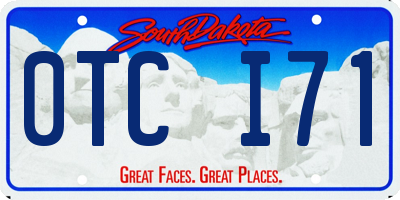 SD license plate 0TCI71