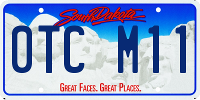 SD license plate 0TCM11