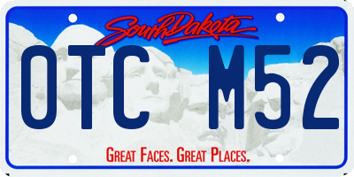SD license plate 0TCM52