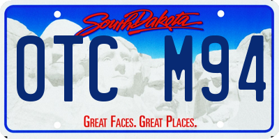 SD license plate 0TCM94