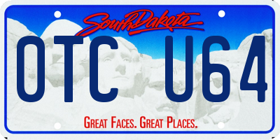 SD license plate 0TCU64