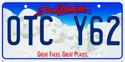 SD license plate 0TCY62