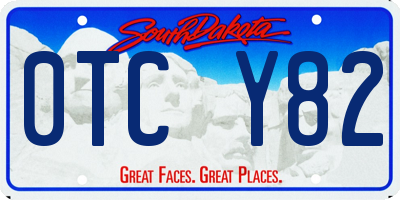 SD license plate 0TCY82