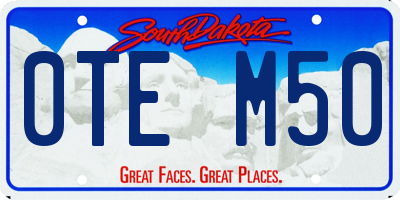 SD license plate 0TEM50