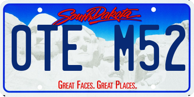 SD license plate 0TEM52