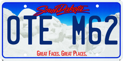 SD license plate 0TEM62