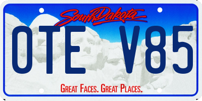 SD license plate 0TEV85