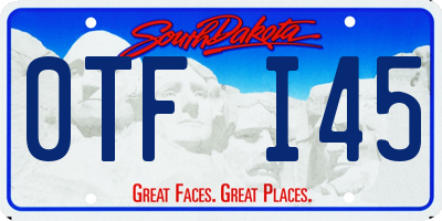 SD license plate 0TFI45
