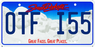 SD license plate 0TFI55