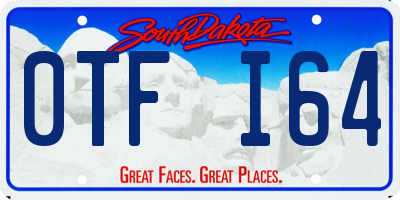 SD license plate 0TFI64