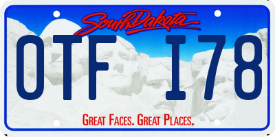 SD license plate 0TFI78