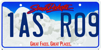 SD license plate 1ASR09