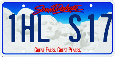 SD license plate 1HLS17