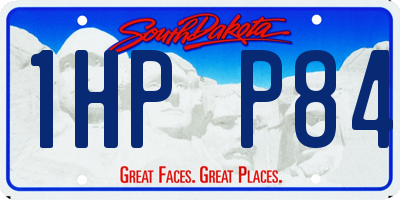 SD license plate 1HPP84