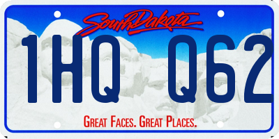 SD license plate 1HQQ62