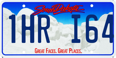 SD license plate 1HRI64