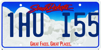 SD license plate 1HUI55