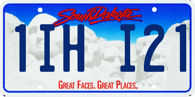 SD license plate 1IHI21