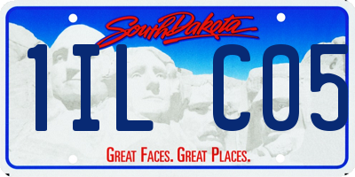 SD license plate 1ILC05