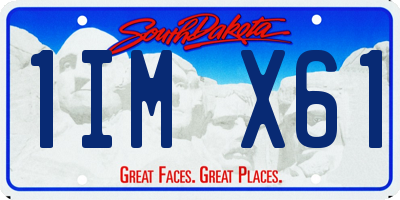 SD license plate 1IMX61
