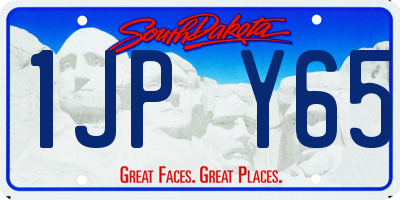 SD license plate 1JPY65